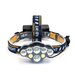 LANTERNA DE CAP 8 LED-URI , 2 ACUMULATORI 3,7V LI-ION