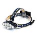 LANTERNA DE CAP 8 LED-URI , 2 ACUMULATORI 3,7V LI-ION