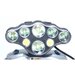 LANTERNA DE CAP 8 LED-URI , 2 ACUMULATORI 3,7V LI-ION